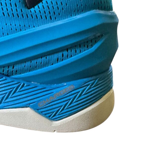 Men's Under Armour Curry 2 'Electric Blue' 1259007-036 Basketball Shoes Sz 11.5 - Picture 15 of 16